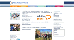 Desktop Screenshot of berufskolleg-en.de